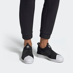 Adidas superstar slip-on sneakers